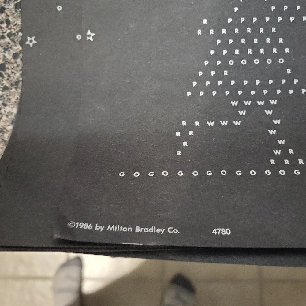 Vintage Milton Bradley Lite-Brite 4780 Tested‎ Works w/ Box Pegs Unused Sheets